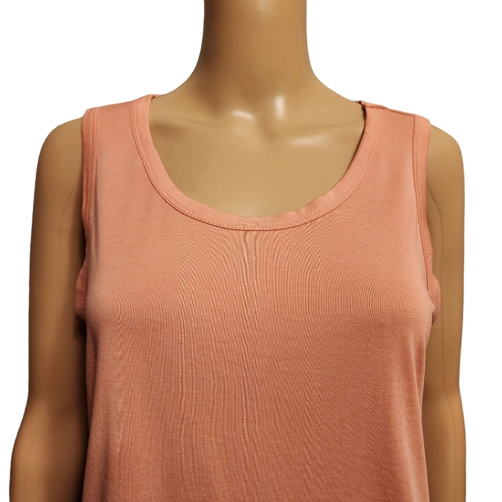 Crosby Dusty Rose Stretch Tank Top - Picture 2 of 9